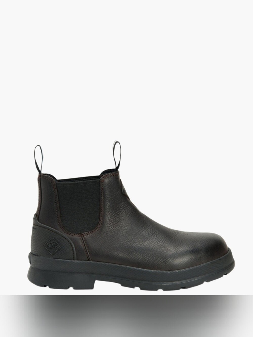 MUCK Men's Chore Farm Chelsea Leather Boot - Dark Brown SIZE 9.5